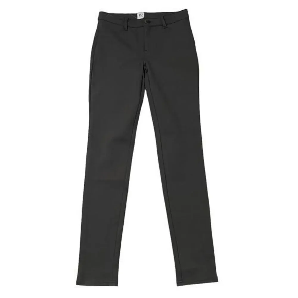 GAP Kids Girls Ponte Pants Stretch Size 12 Slim In Grey